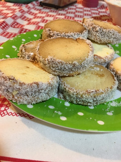 Una foto de Alfajores de maicena