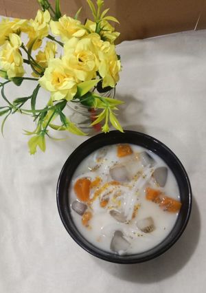 Foto resep Es Kelapa Labu