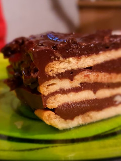 Una foto de Tarta de las galletas con chocolate 🤤