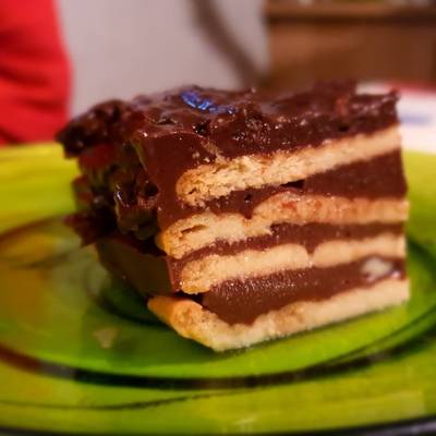 Tarta Cremosa De Galletas Con Chocolate (tarta De La Abuela) - Coalimar