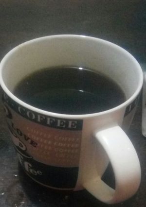 A picture of Black coffee.
