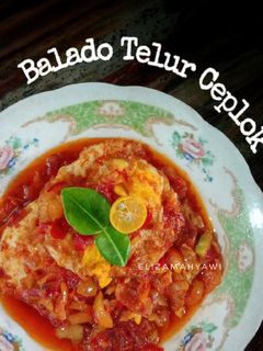 Foto resep Balado telur ceplok