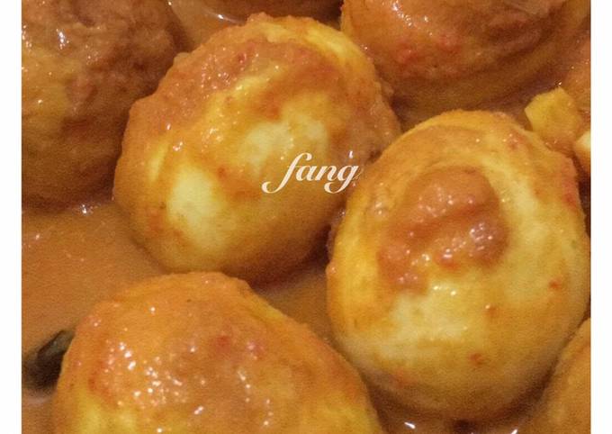 Resep Telur Bumbu Rujak Oleh Fang Cookpad