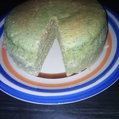 A picture of Homemade spongecake.