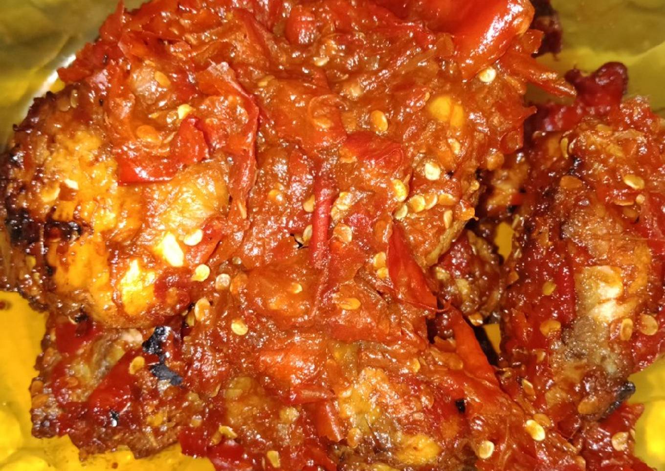 Ayam gejos aka ayam balado