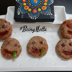 A picture of Rajma Smiley Cutlets.