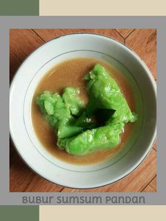 Foto resep Bubur sumsum pandan