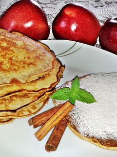 Almás palacsinta recept fotója