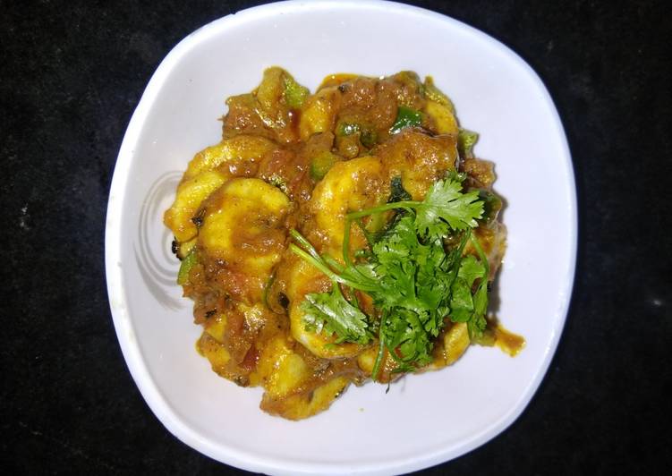 Steps to Prepare Homemade Banana Capsicum