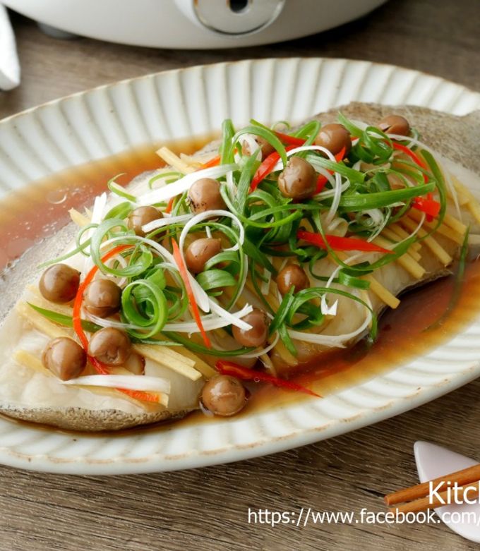 破布子蒸魚_電鍋料理 的食譜成品照片