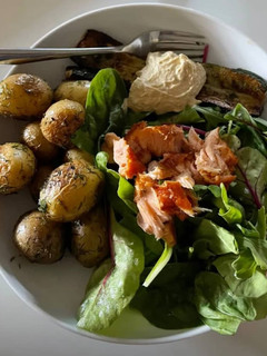 Foto de Salmão na airfryer