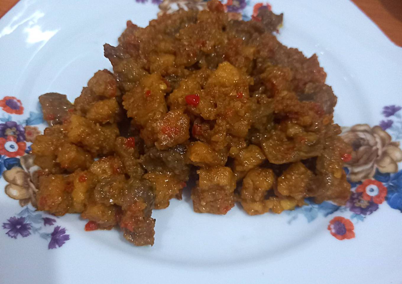 Ampela Tempe Bumbu Rujak