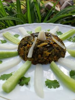मूली पत्ते की सब्जी (mooli patte ki sabzi recipe in Hindi) रेसिपी मुख्य फोटो