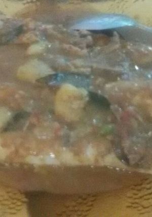 Foto resep Ragit Kuah Kari Ayam (masakan Palembang)