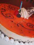 Torta de Mousse de Maracuyá - Decoración de Cumpleaños 🎊🕯