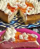 Cheesecake de duraznos