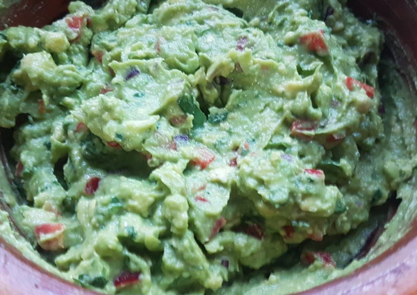 Guacamole que no se oxida
