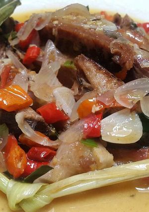 Foto resep Tumis tongkol rica rica