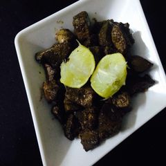 A picture of Black pepper kaleji.