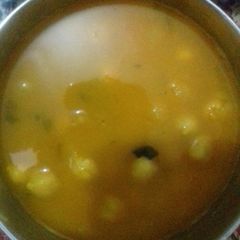 White Chane ki Sabji A picture of White Chane ki Sabji.