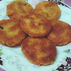 A picture of Shami kabab.