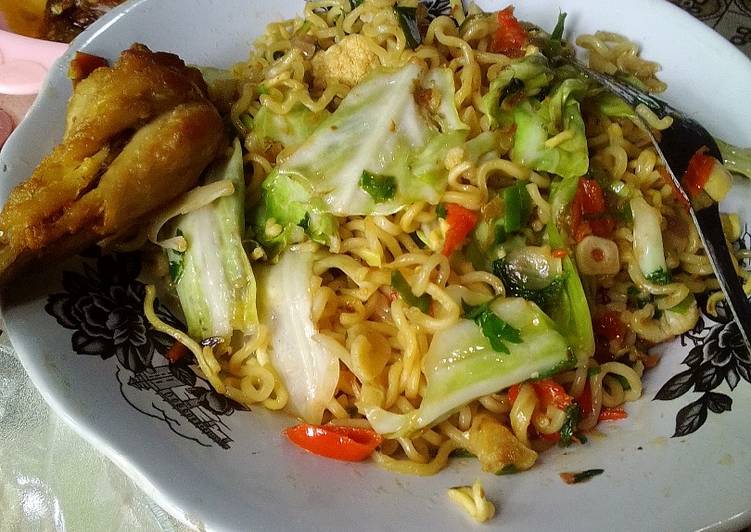 Resep Mie goreng sayur Anti Gagal