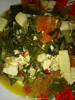 Foto resep Tumis Sawi Hijau Tahu Kuning