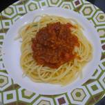 Spaghetti Bolognese Ala Icha Irawan