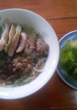 Hình của món Hủ tiếu gà ta.