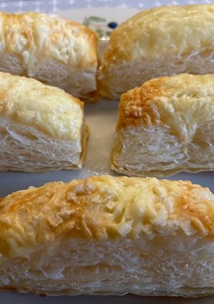Sajtos-sós leveles rúd recept fotója