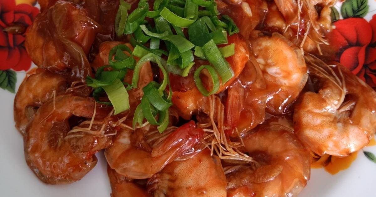 Resep Udang Saos Tiram Simple Oleh Ririn Agustina - Cookpad