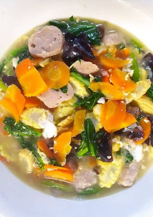 Foto resep 31. Capjay sehat warna warni