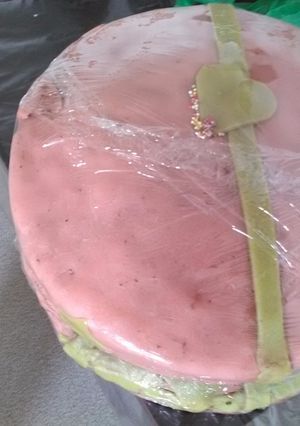 صورة لوصفة كيكة الهريسة