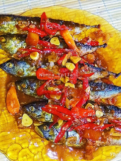 Foto resep Ikan Cue Keranjang / Pindang Salem Bumbu Sarden❤