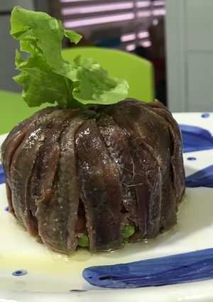 Una foto de Tartar de anchoa de Santoña