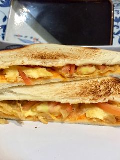 Foto resep Sandwich Telur Dadar