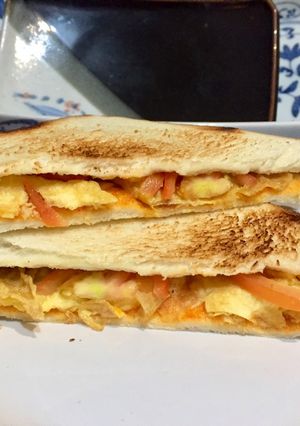 Foto resep Sandwich Telur Dadar