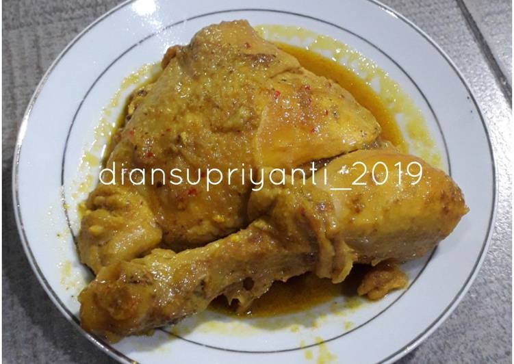 Resep Ayam Kuah Kuning, Menggugah Selera