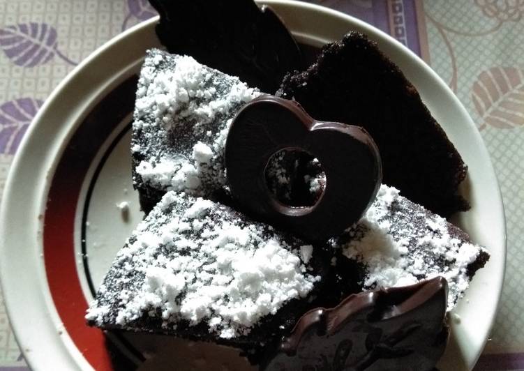 Recipe of Quick Brownies kukus ketan hitam sederhana