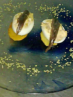 Una foto de Huevos rellenos
