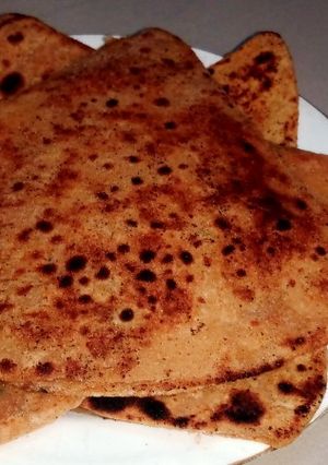 A picture of Masala parantha.