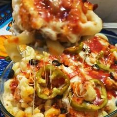 A picture of Chicken Tandoori Cheese Pasta.