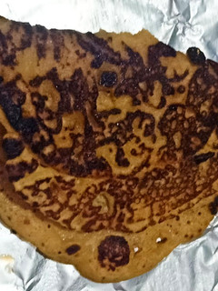 A picture of Gram flour chilla.