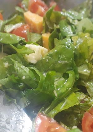 Una foto de Ensalada de Rúcula