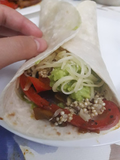 Una foto de Fajitas de quinoa vegetarianas