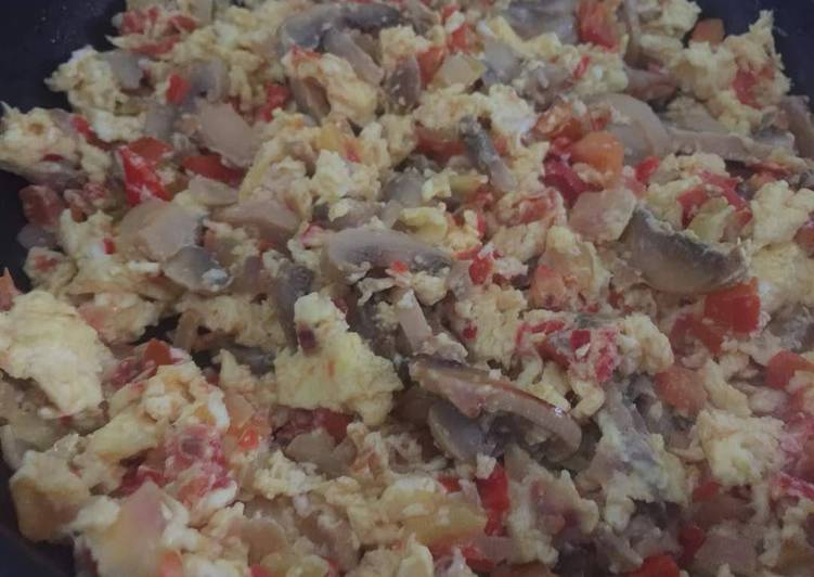 Recipe of Great Mushroom Egg Sauce Cooking Basics for Beginners