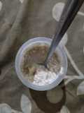 Choco banana overnight oats