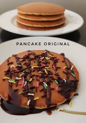 Foto resep Pancake Original (Takaran sendok)