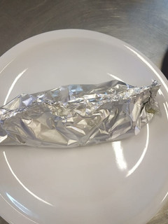 Una foto de Pescado al pappilot