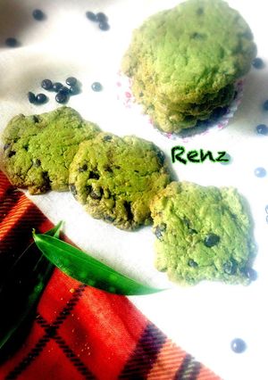 Foto resep Matcha chocochip cookies